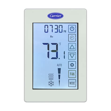 types of carrier thermostats